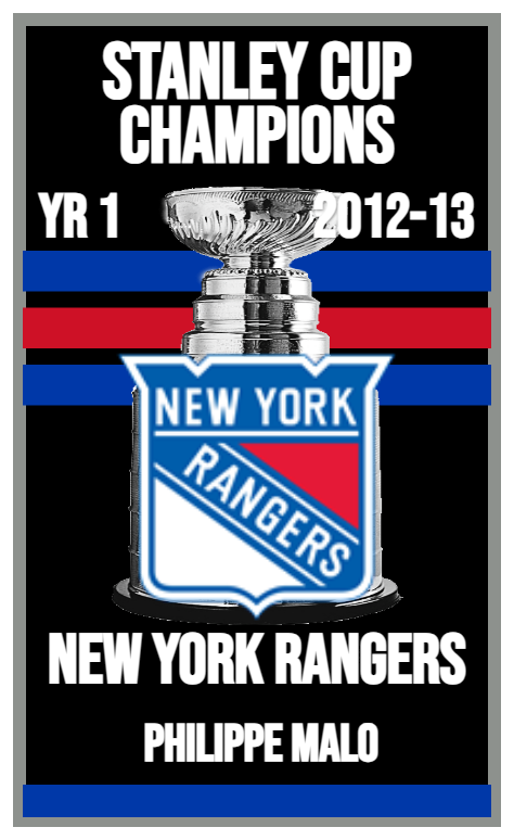 YR 1 - New York Rangers